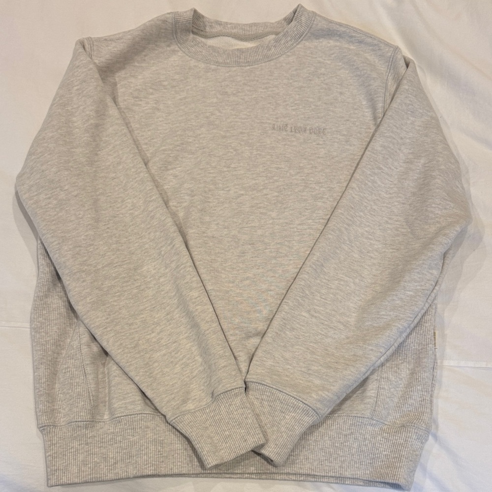 Aime Leon Dore Light Gray Crewneck Sweater